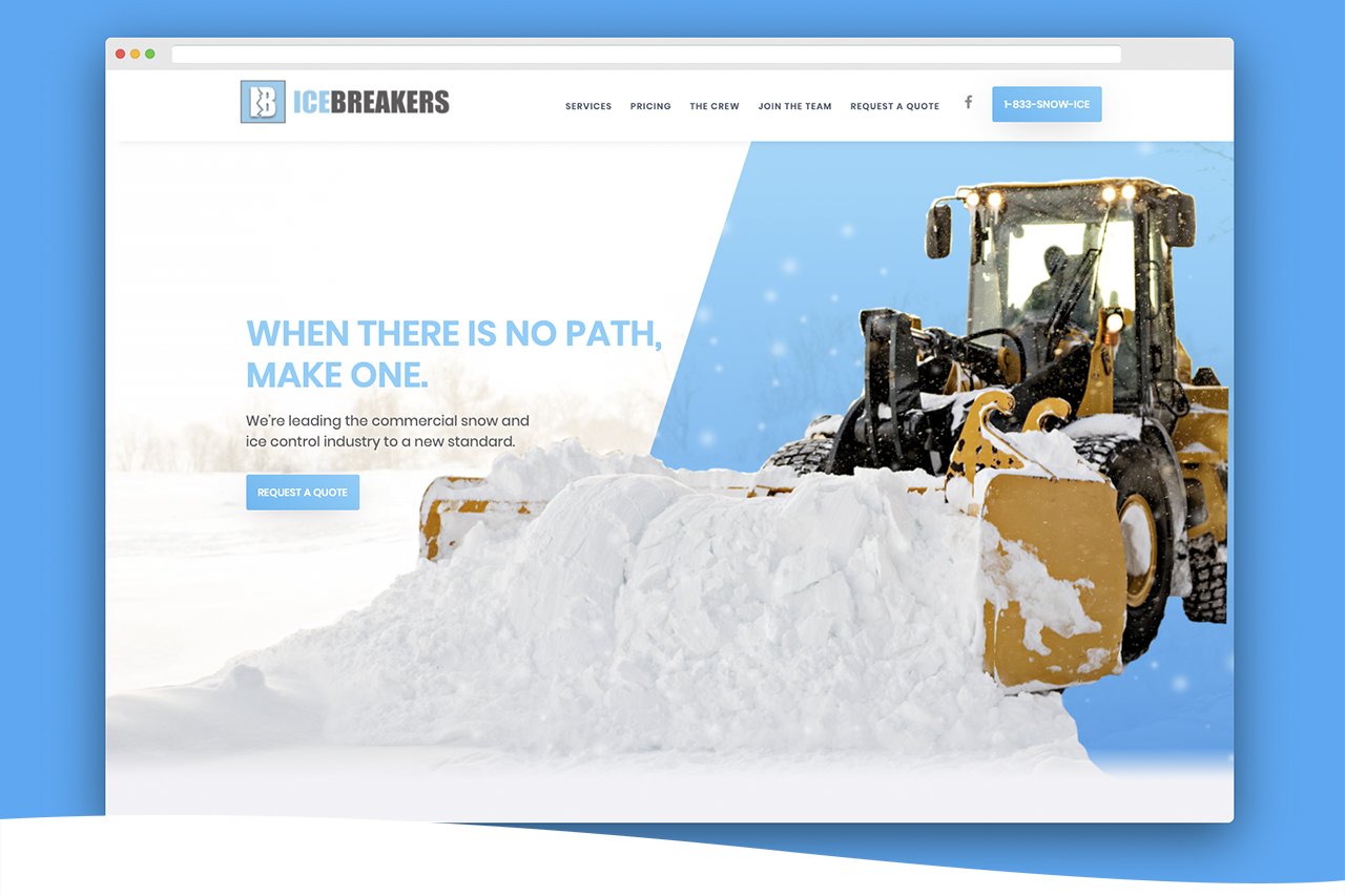 Ice Breakers Commercial Snow Plowing